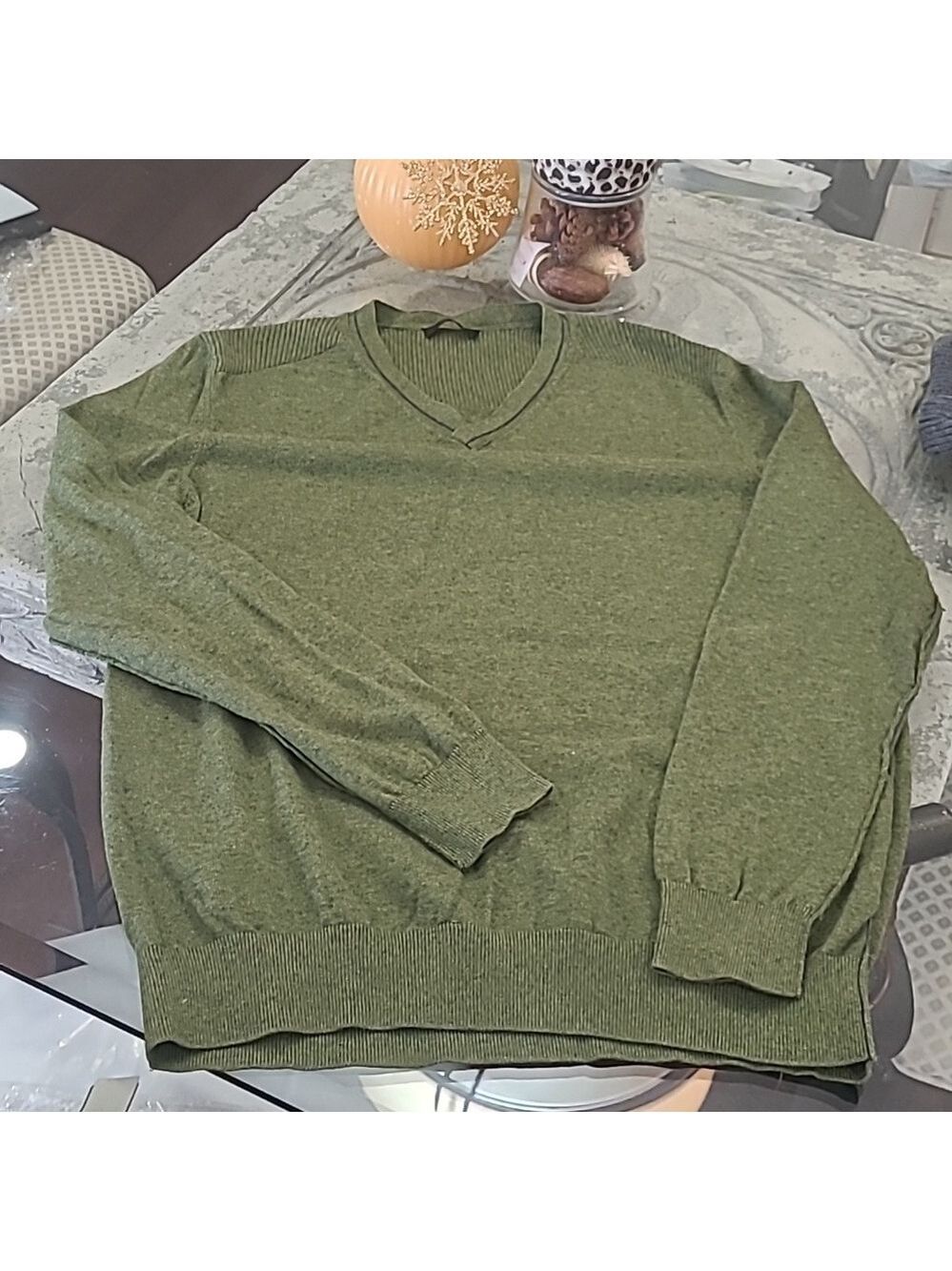 ESPRIT MEN'S WOOL BLEND MEN'S PULLOVER SWEATER